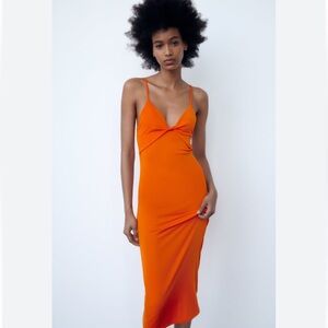 Zara NWT cut out dress